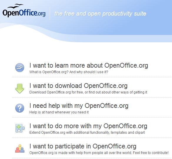 open office download. OpenOffice.org 3 is the